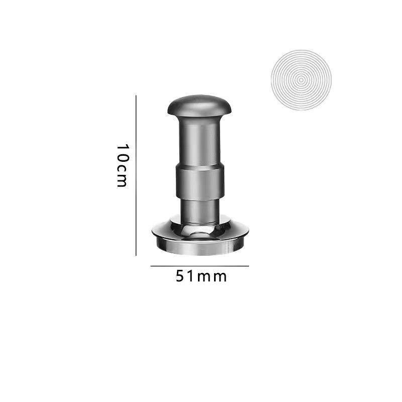 51/53/58.35mm Coffee Double spring Tamper Constant Pressure Save effort Coffee Tamper Fixed Force Coffee Leveler Barista Tools