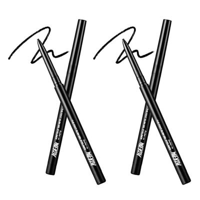 Merge the First Slim Gel Eyeliner 0.05g, GS1 BLACK ONYX Black Onyx, 2 Pcs.