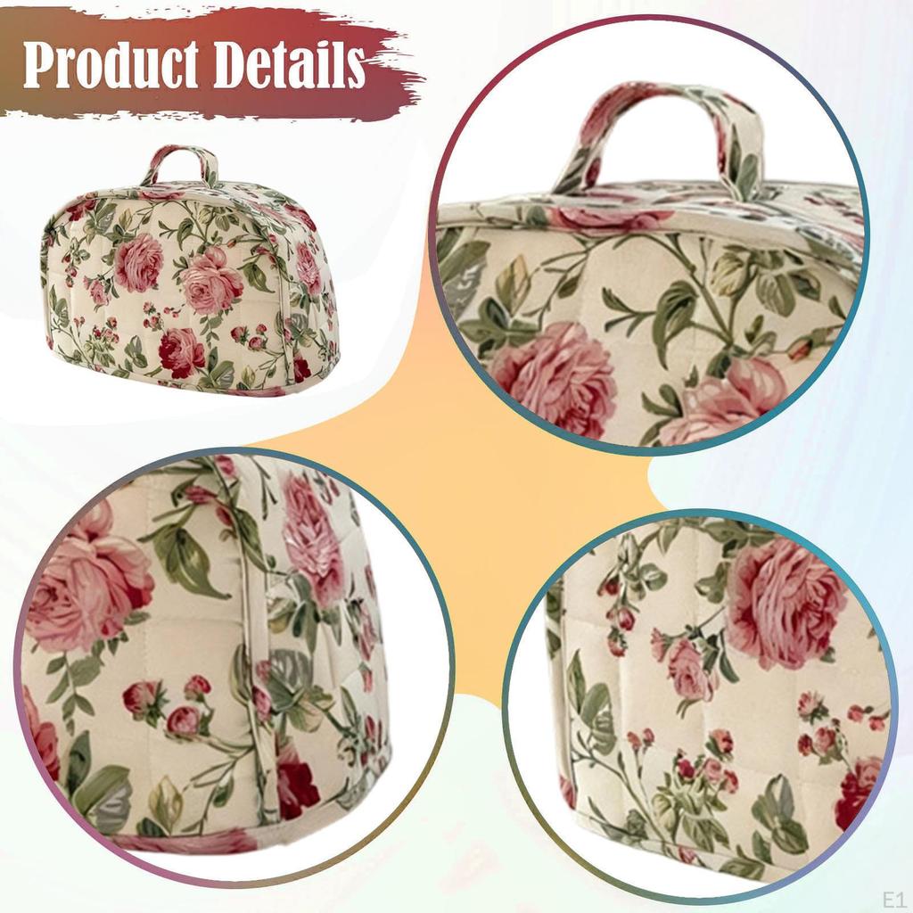 2 Slice Toaster Cover Dustproof Washable Kitchen Appliance Cover, Protector for Restaurant, Tea Room