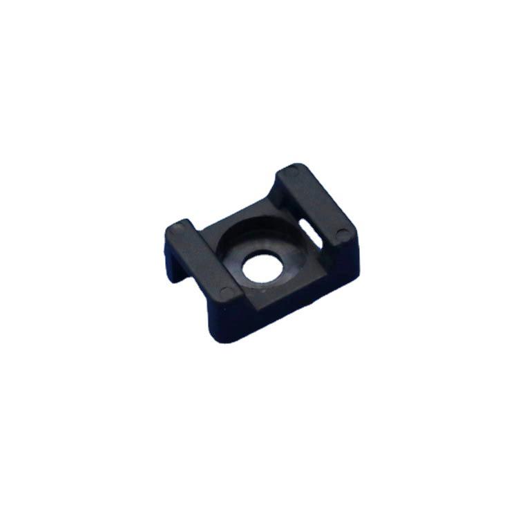 Saddle-Shaped Cable Tie Mount Wire Organizer Clip with Screw Hole (HC-2)