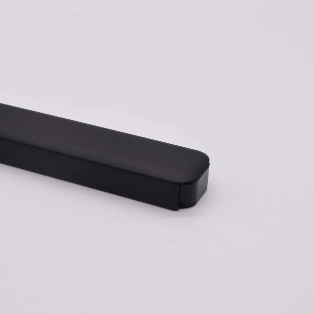 Mitani Yamanaka Lacquerware Chopsticks and Chopstick Case ZEIT Made In C17610 Set, 22.5cm, Black, Japan,