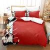 Fashion Anime Hell's Paradise: Jigokuraku Bedding Set Cartoon Three-piece Set Adult Kid Bedroom Duvet Cover Sets Home Textiles