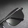 Myopia Sunglasses Men's Fashion Large Frame Myopia Glasses Double Beam Frame Driving Anti-glare High-definition Driving Glasses
