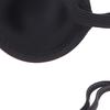 1 Stück Piraten-Augenklappe Unisex Schwarz Einzelne Augenklappe für Cosplay - Waschbare Verstellbare Konkave Augenklappe Kinder Piratenkostüm