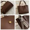 2025 Mode Retro Umhängetasche: Elegante Mutter-Tochter Handtasche mit großer Kapazität