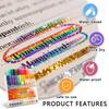 24 Colors Acrylic Pen Set 12 Colors Art Markers Pen Set Water-Based Pen  Wood Art