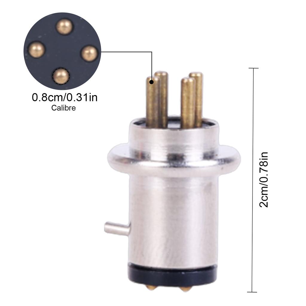 Turntable Headshell Aluminum Headshell Terminal Turntable Needle Replacement Phono Styluses Cartridges Rack Attachment