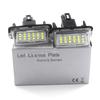 2pcs 12V 18LED 6000k Car LED Bulb License Plate Light Parking Lamp Car External Lights for Toyota Camry Yaris License Light Lamp