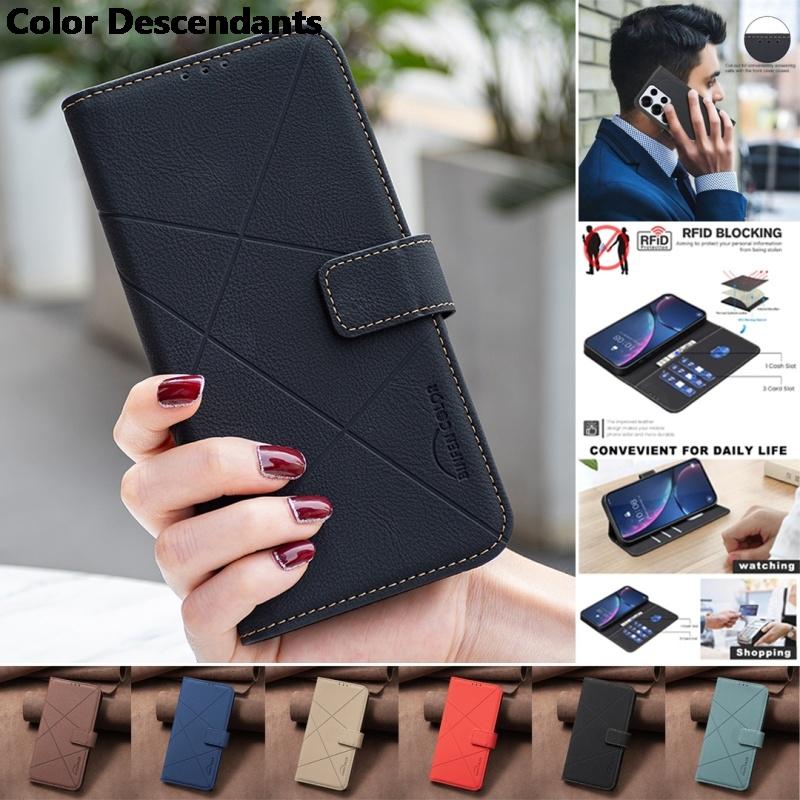 Luxury Wallet Magnetic Flip With Card Leather Phone Case for Samsung Galaxy S25 Edge S24 Ultra S23 Plus S22 S21 FE M23 M13 Cover