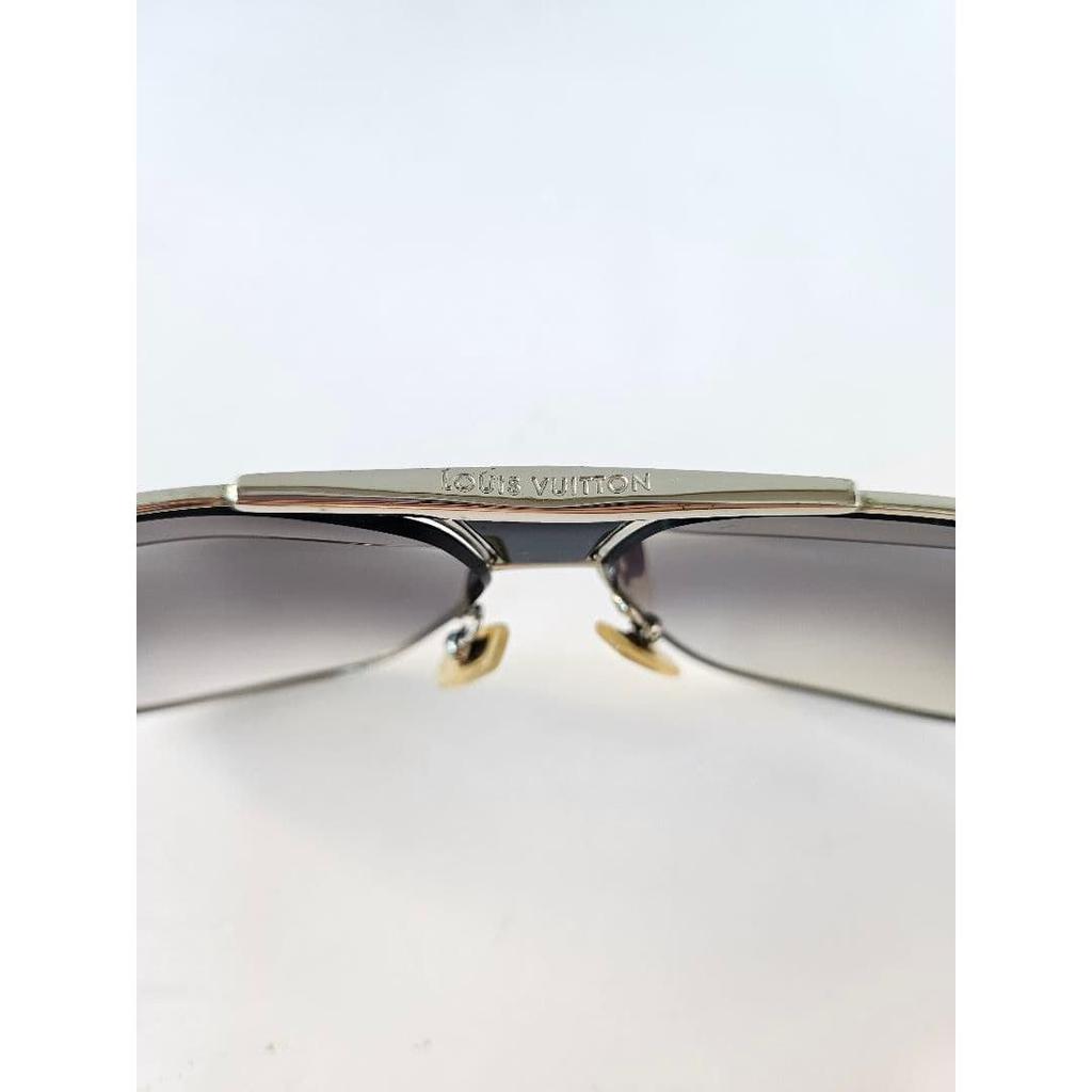 Used LOUIS VUITTON Metal Frame Sunglasses