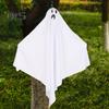 Halloween závěsný duch strašidelný LED svítí na baterie napájený létající duch venkovní dekorace pro strašidelný dům party rekvizita