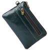 Men's and Women's Purse Coin Purse Leather Vintage Cowhide Zipper Card Cowhide Coin Bag Coin Wallet
