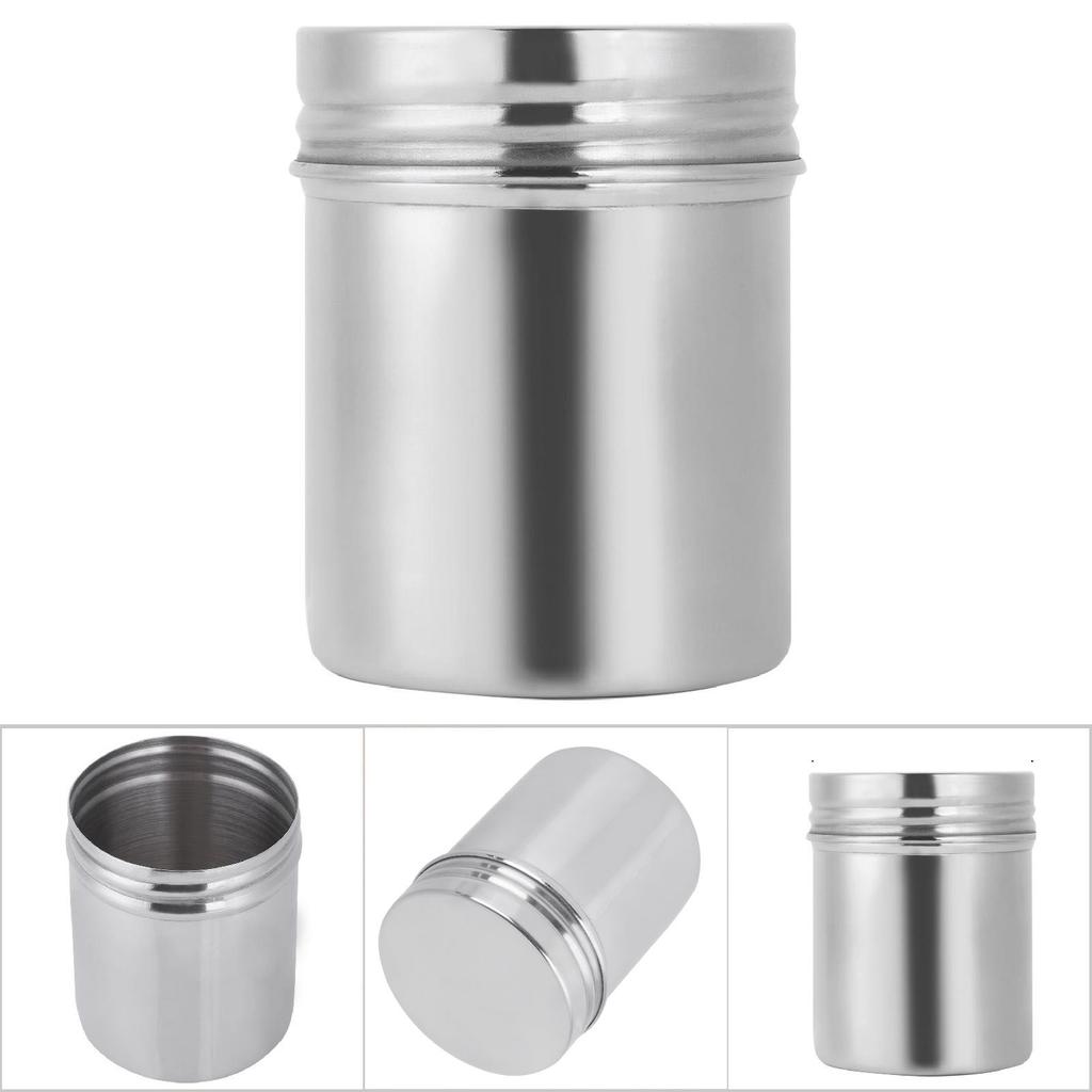 Barattolo per Conservazione Ermetico in Acciaio Inossidabile 304 Portatile Contenitore Grande per Tè, Caffè, Fagioli