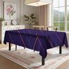 Geometric Lines Rectangle Table Cloth for Table Decor Kitchen Dining Waterproof Reusable Tablecloth for Table Wedding Party