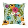 Boho Mandala Pillowcase  Home Decor Modern Garden Chair  Spring Colorful Flower