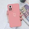 For Redmi Note 12 Pro Plus Case Love Heart Soft Liquid Silicone Full Protection Phone Cover For Xiaomi Redmi Note12 12Pro 4G 5G