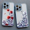 Rose Flower Phone Case For iPhone 11 Case iPhone 15 14 Pro Max 11 12 13 Pro Max Mini XR XS X 7 8 14 15 Plus SE2 Shockproof Cover