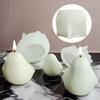 New Scandinavian Style Cute Bird Candle Mold - Silicone Mould for Handmade Concrete Plaster Home Decoration Simple Bird Design