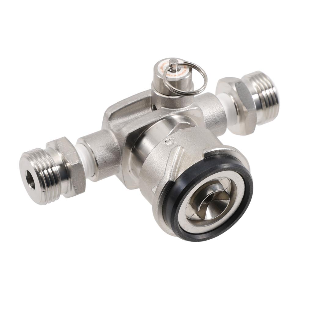 Male Beer Thread(5/8"BSP) x 1/4"NPT Male Thread Adapter Stainless Steel 304 Keg Coupler Adapter Homebrew Draft Hardware