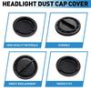Car Headlight Dust Cap Bulb Cover For Vauxhall Astra K 2016-2019 Insignia 2008-2012 Headlight Dust Cap Bulb Cover Accessories
