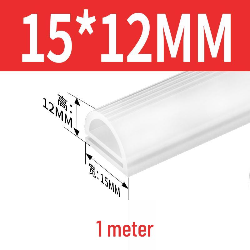 רצועת סיליקון עמידה בטמפרטורה גבוהה E לאיטום תנור, זמינה ברוחב 12-25 מ"מ