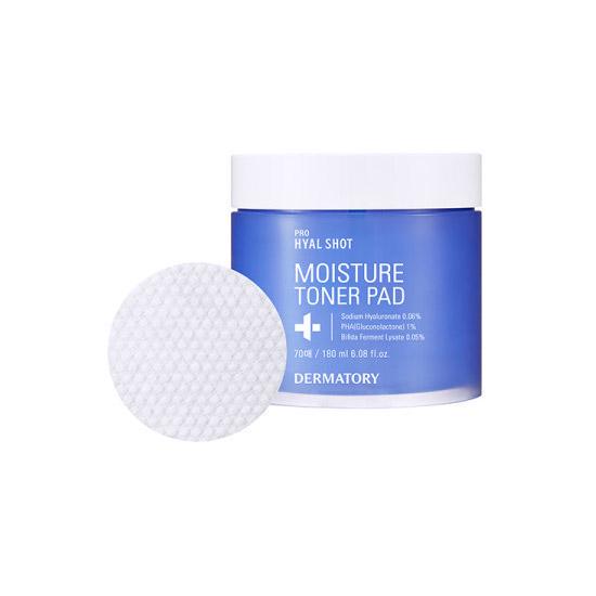 

DERMATORY Pro Hyal Shot Moisture Toner Pad 70ea 180мл