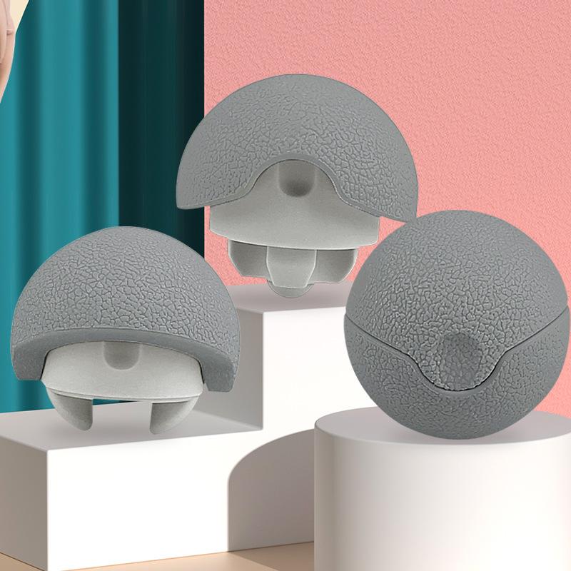 

Массажный мяч 3-в-1 TPE Мяч для фасций Ручной массажер Йога Фитнес Расслабление мышц Роликовый мяч Съемный