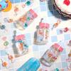 12Pcs White Baby Bottle Shape Candy Bottle Baby Shower Favor Plastic Mini Feeding Bottle for Birthday Baby Shower Gift Decor