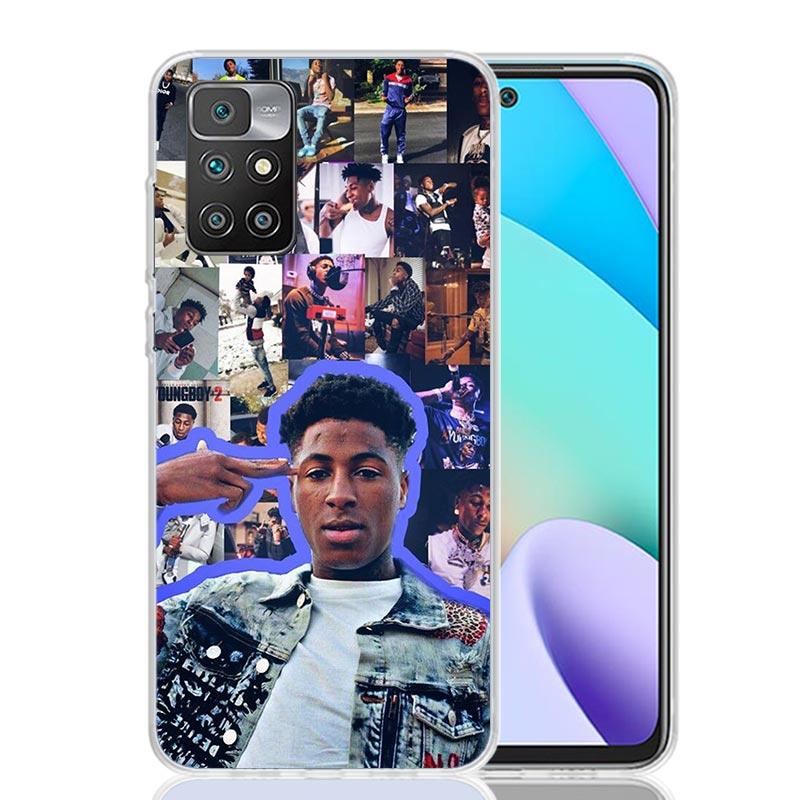 YoungBoy Never Broke Again Case Phone Cover for Xiaomi Redmi 13 13C 14C 12 12C 10 10C 10A 9 9C 9A 9T 8 8A 7 7A 6 Pro 6A K70 K60
