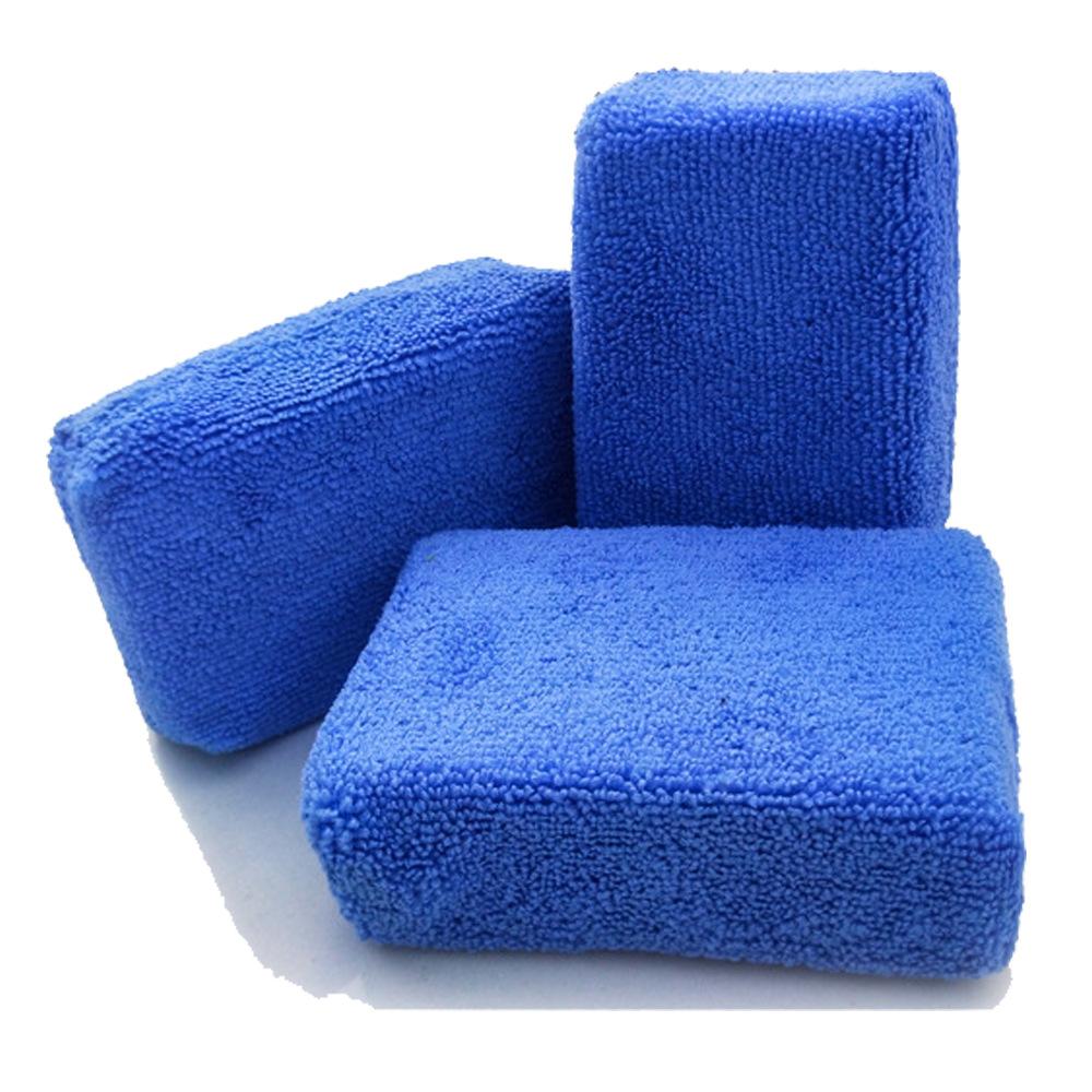 1 Pcs Car Wash Sponge Automobile Wheel Hub Cleaning Cotton Car Wash Foam Cotton Block Towel Cloth Cotton Piece