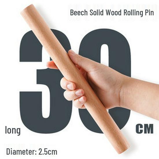 

Набор буковых скалок для теста и пельменей - Большой и маленький размеры для выпечки In Stock