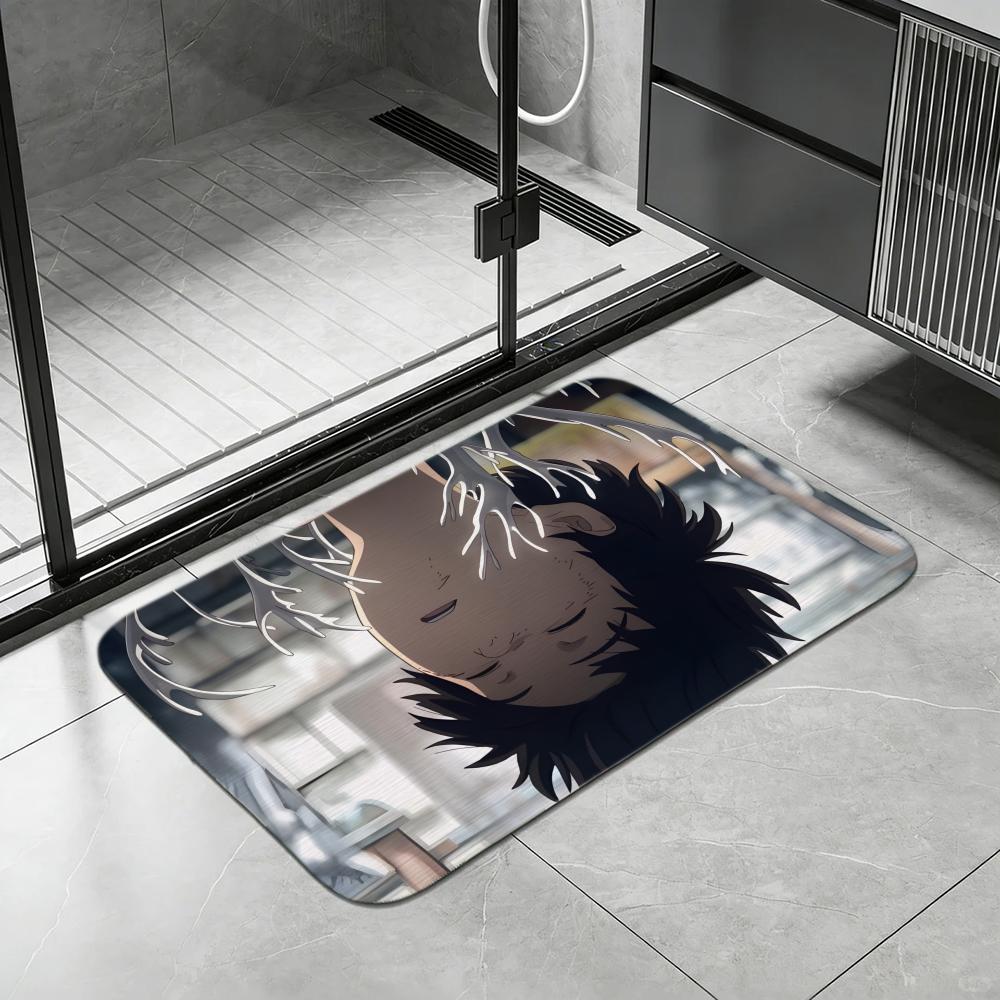 Anime H-Heavenly D-Delusion Floor Mat Diatomite Bath Mat, Quick Dry, Absorbent, Multi-Scene Mat