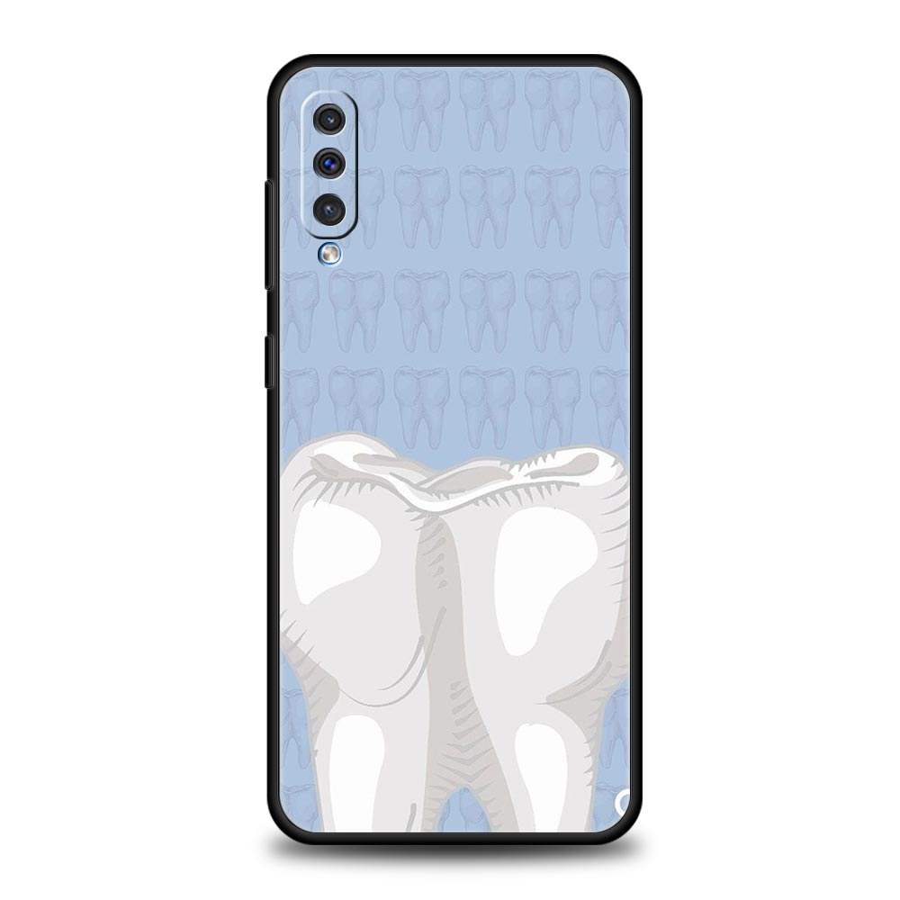 Dentist Dental Dent Tooth Cute Case For Samsung A54 A52 A24 A14 A50 A70 A10 A40 A20S A20E A06 A12 A22 A34 A42 5G A04s A16 Cover