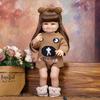 KEIUMI 22 Inch Reborn Baby Doll Full Silicone Vinyl Early Education Sweet Smile Newborn Babies Toy for Kids