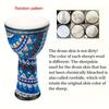 FF Bonfires 8-Inch Traditional African Djembe - Goatskin Hand Drum for Beginners, Percussion Circle Instrument