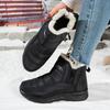 Fleece-Lined Winter Snow Boots for Men & Women - Warm, Lightweight, Cold-Proof, Outdoor-Ready