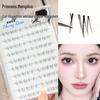 Mengduo Princess Cat Whisker Lower Eyelashes – Natural Manga Effect