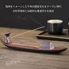 EsiFare 1-Piece Incense Burner, Horizontal Incense Holder, Incense Holder, Stylish Incense Burner, Easy To Clean, Suitable for Indoor Use, Buddhist