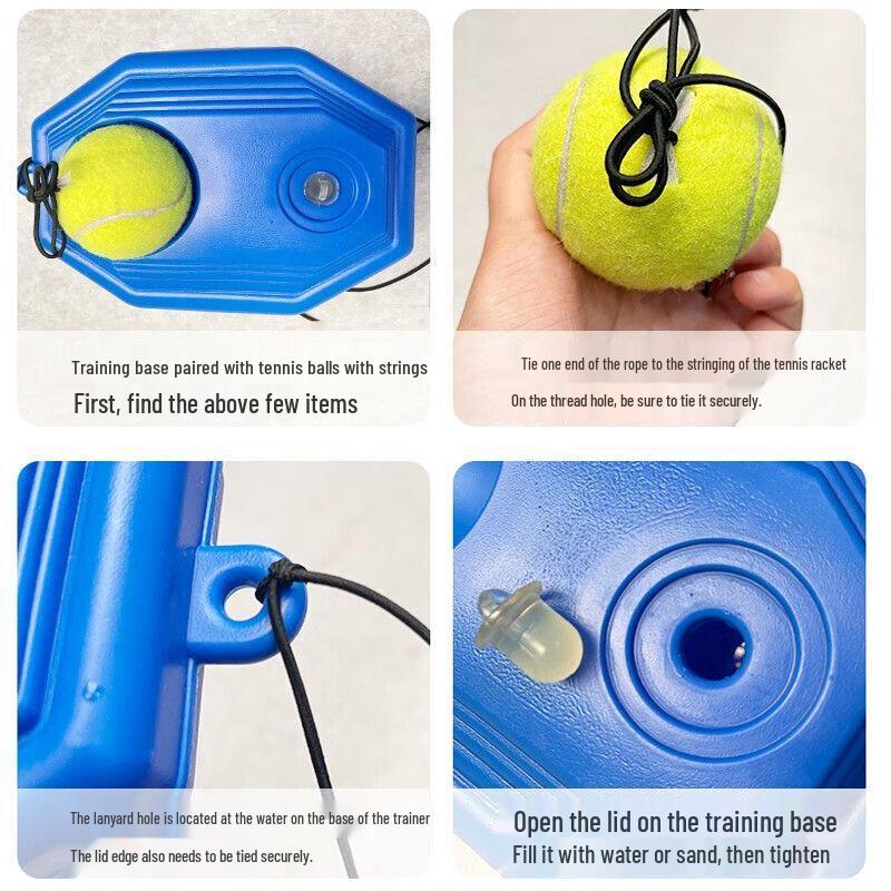 Set Allenatore Rebounder da Tennis Singolo