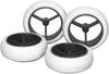 Tamiya Super Carbon Large Diameter Narrow Wheels Barrel Tires Parts Series 15414 GP.414 X/XX & (White) (Upgrade No. 414)