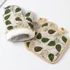 Heat Resistant Oven Mitts And Pot Holders Set Convenient Storage High Heat Resistance Up To 500 Degrees Fahrenheit Non-Slip Grip Kitchen Essential