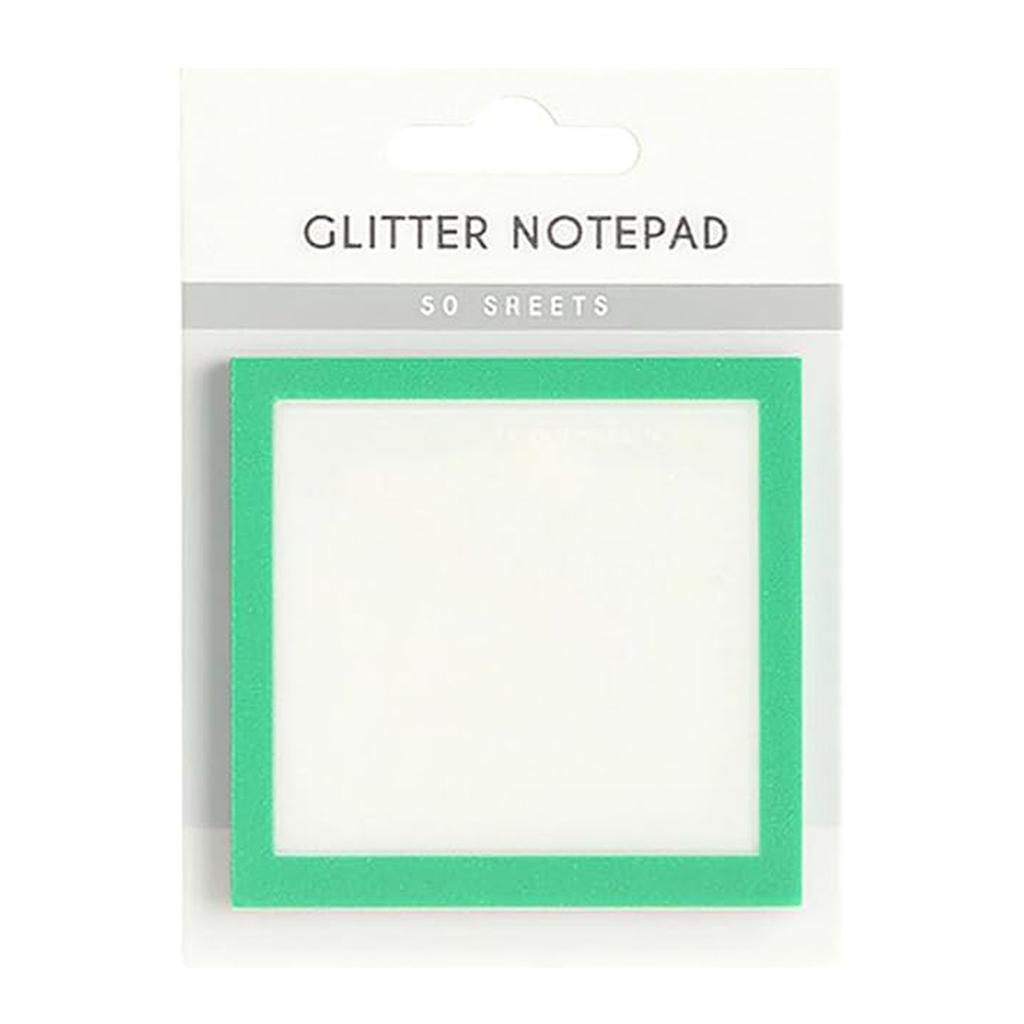 Glitter Sticky Notepad Multi-Purpose Transparent Sticky Notes Self-Adhesive Note Small Memo Pads To Do List