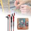 Heat Resistant Multimeter Test Leads  with PVC Insulation Multimeter Probes Leads  with Tip Pair for Stable Measurements