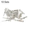 10 Sets 15mm Car Universal Electrical Wire Connector Male Female Terminal