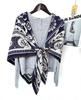 Love Heart Luxury Silk & Wool Double-Sided Women's Scarf Shawl