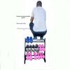 TLXT 3-Tier Multi-functional Dumbbell and Barbell Rack