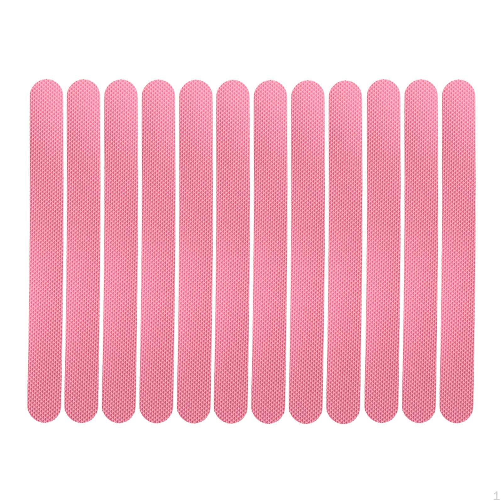 

12 шт. Наклейки проти ковзання для ванни Смужки для ковзання, які легко наносити, накладки для душу