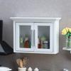 1/12 Doll House Miniature Kitchen Wall Cabinet with Smoothly Wood For Scene Setting Doll House Landscape Accessories