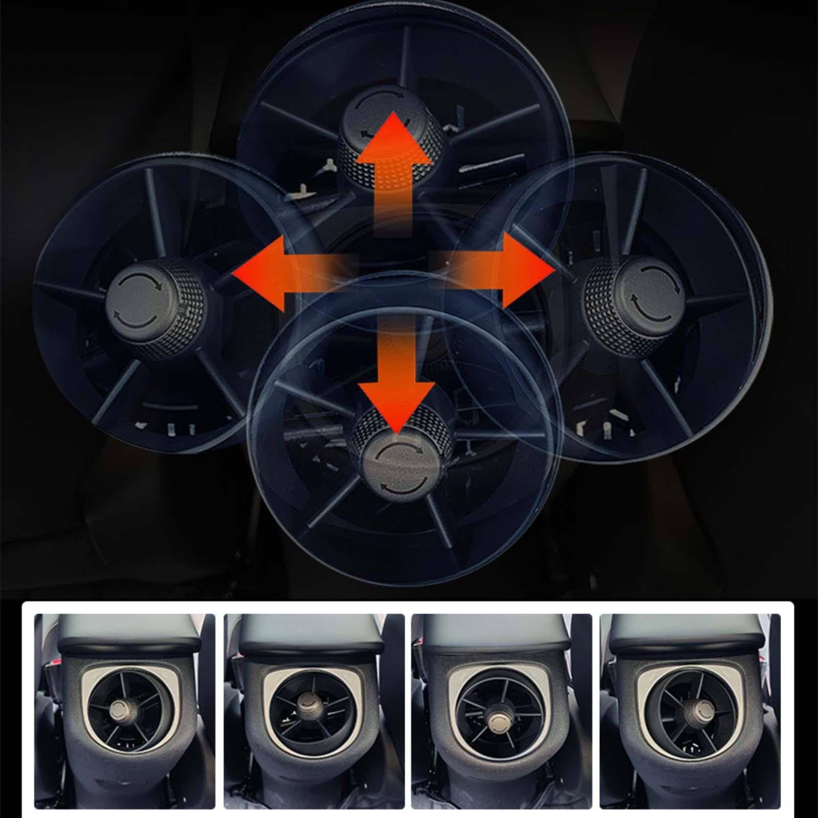 

Rear Row Air Conditioning Vent Kit Diameter 9.5cm Accessory Replace Parts for Dolphin Lightweight