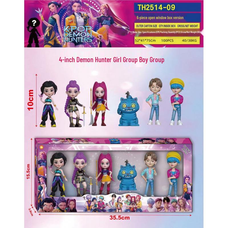 Cross Demon Hunter Rumi & Mimi K-Pop Figure Model Blind Box Ornament